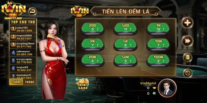 Game Tiến Lên Đếm Lá iWin – Chiến Lược Chơi Thắng Lớn