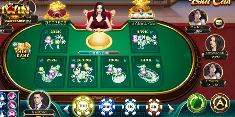 Cách Đặt Cửa Bầu Cua iWin - Hướng Dẫn Chi Tiết Cho Người Mới