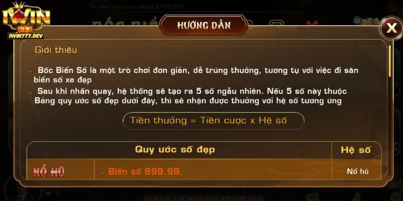 Cách Chơi Bốc Biển Số Iwin Tiền Bay Vào Tài Khoản Liền Tay 2 Cách chơi Bốc Biển Số iWin hiệu quả nhất