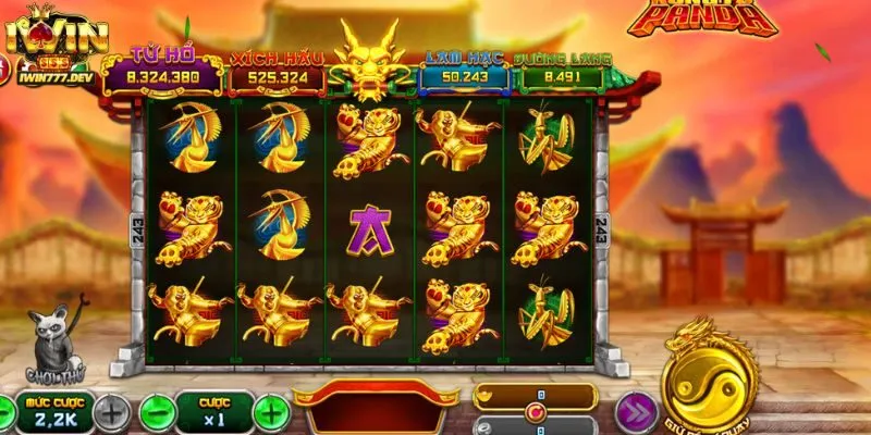 Tìm hiểu về game nổ hũ Kungfu Panda tại iWin
