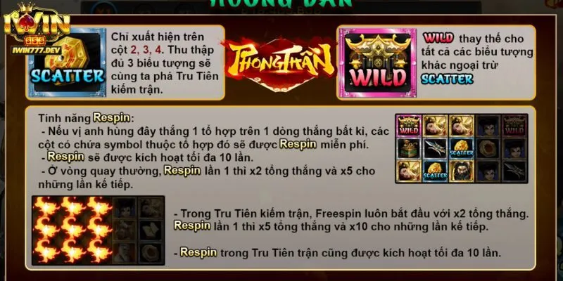 Các chiến thuật nâng cao khi chơi slots Phong Thần iWin