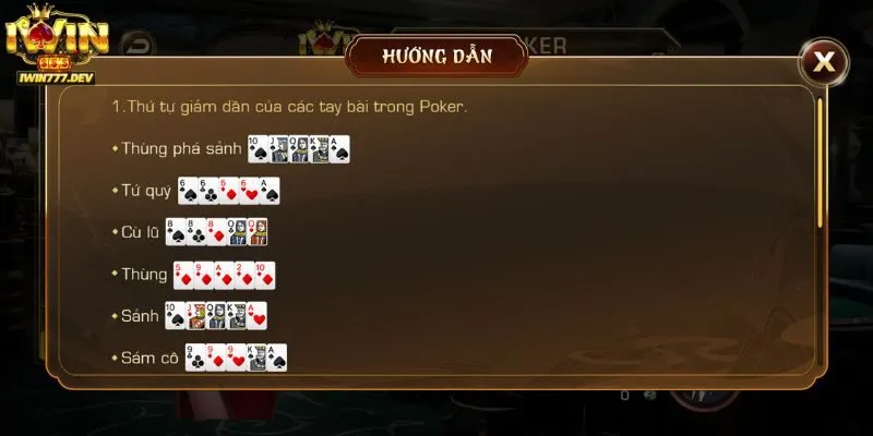 Giới thiệu Game Poker iWin là gì?